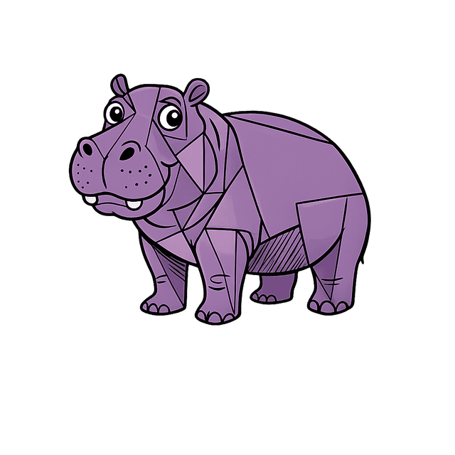 Hippo mascot